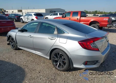 2019 Honda Civic Sport from USA, damaged, VIN 2HGFC2F84KH503461